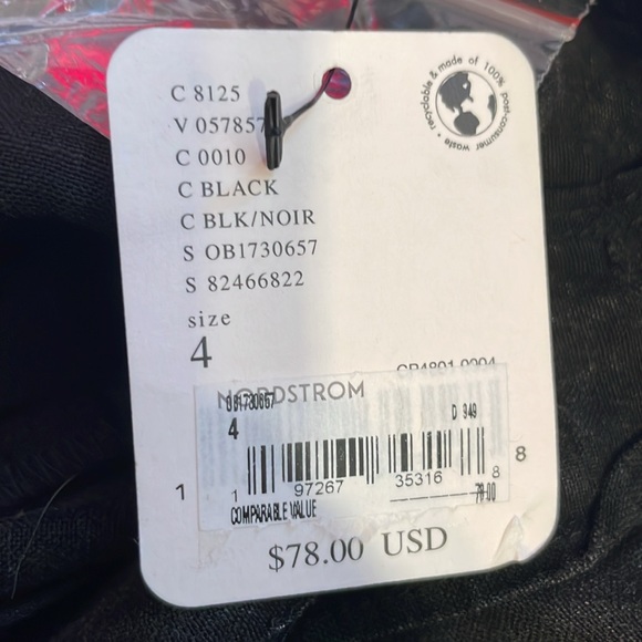 NWT Free People Calla Trouser in Black - Picture 8 of 10